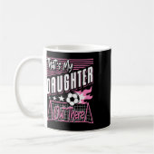 Mug Drôle, j'aime les papas de foot (Gauche)