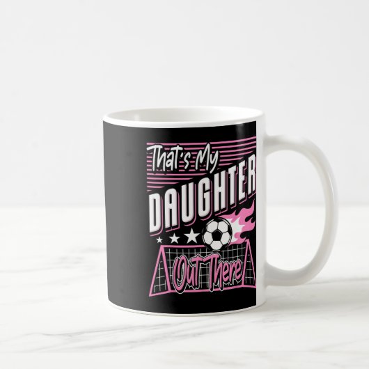 Mug Drôle, j'aime les papas de foot (Droite)