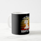 Mug Drôle J'Aime Vraiment Les Chèvres OK (Devant gauche)