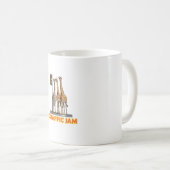 Mug Drôle Jam de la Giraffe de Pun (Devant droit)