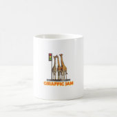 Mug Drôle Jam de la Giraffe de Pun (Centre)