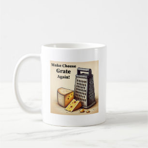 Mug Drôle Jaune Politique Cheesy