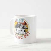 Mug Drôle Je déteste sortir des montagnes Camping en c (Devant gauche)