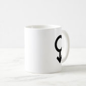 Mug drôle "Je fais semblant d'écouter" pour mari (Devant droit)