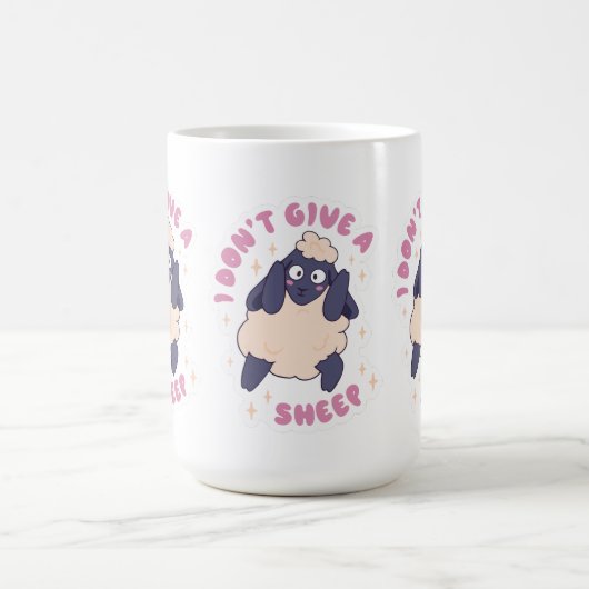 Mug Drôle je ne donne pas un mouton (Centre)