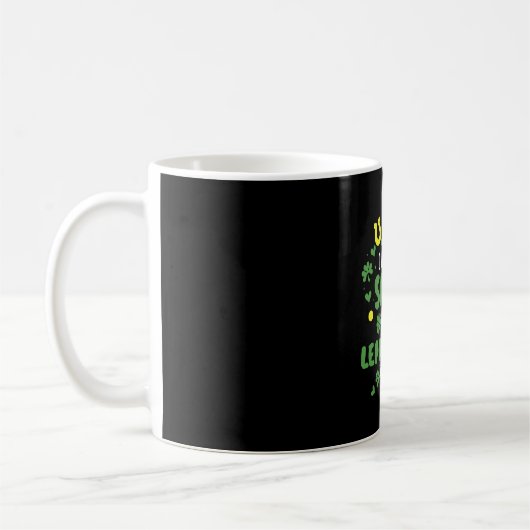 Mug Drôle Je ne suis pas petit Je suis leprechaun tail (Gauche)