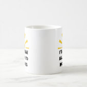Mug Drôle "Je pense que je suis allergique aux matins" (Centre)