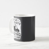 Mug Drôle je reste dans la camionnette Phasmophobia Fe (Devant gauche)