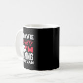 Mug Drôle, je reste dans la van Phasmophobia (Devant gauche)
