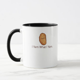 Mug Drôle Je Yam Ce Que Je Yam Pour Hommes, Femmes Et 