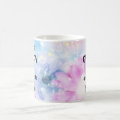 Mug Drôle j'écoute le coup sec et dur de Gangsta sur (Centre)