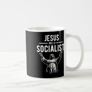 Mug Drôle Jésus Était Un Socialiste T-Shirt Jésus Prie