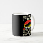 Mug Drôle Jeu de jeton Cornhole (Devant droit)