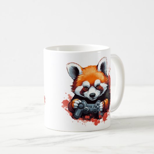 Mug Drôle Jeu Red Panda Lover (Devant droit)
