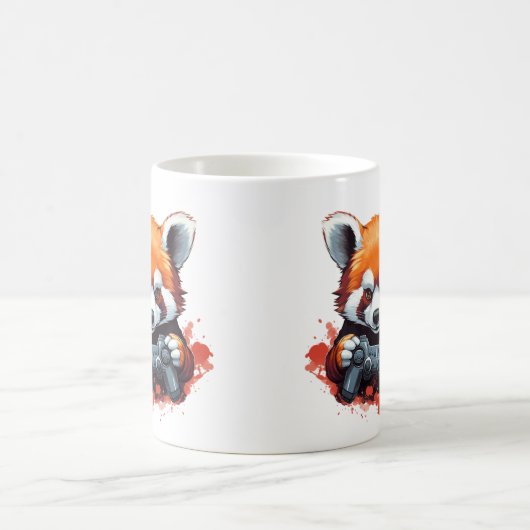 Mug Drôle Jeu Red Panda Lover (Centre)