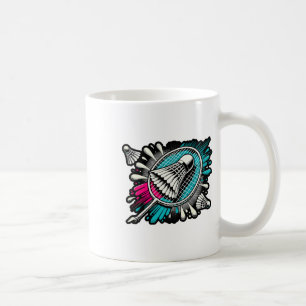 Mug Drôle Joueur Badminton Love Shuttle Design 17