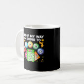 Mug Drôle Joueur de Bingo (Devant gauche)