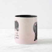 Mug Drôle "Juste un peu en arrière" Pony Butt  (Centre)