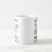 Mug drôle Juste une fille qui aime les chats et les ch (Centre)