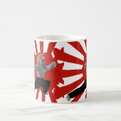 Mug Drôle Karate Kitten cadeaux (Centre)