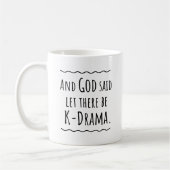 Mug Drôle Kdrama Coréen Drama Fan Idée cadeau (Gauche)
