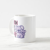 Mug Drôle Koala Oear Maman Peu Importe Ce Que La Vie J (Devant gauche)