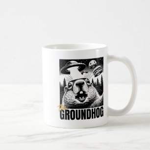 Mug Drôle La Marmotte Cette Selfie Ufo Hilarante