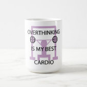 Mug Drôle La Rumination Est Mon Meilleur Exercice De C (Centre)