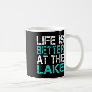 Mug Drôle La vie est meilleure au lac Camping d'été Va