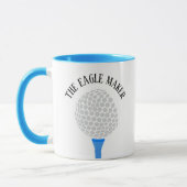 Mug Drôle L'Aigle Maker Golf Ball Tee (Gauche)