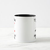 Mug Drôle Larmes des gens que je bat au poker (Centre)