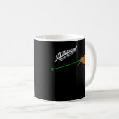 Mug Drôle Laser Funny Kiwi - Nouvelle-Zélande Choix po (Devant droit)