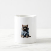 Mug Drôle Lazy British Shorthair Chillin Relaxant (Centre)