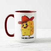 Mug Drôle Le Fromage Géant Chapeau de Cowboy Dix Gallo (Gauche)