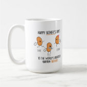 Mug  Drôle Le meilleur plus loin du monde jusqu'à 3 en (Gauche)