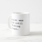 Mug Drôle, Le Plan Était Solide Jusqu'à Ce Que La (Devant gauche)