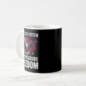 Mug Drôle Le système métrique ne peut pas mesurer Dom  (Devant gauche)