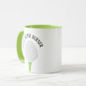 Mug Drôle Le Worm Burner Golf Ball Tee (Devant gauche)