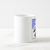 Mug Drôle Les Abeilles De Cartoon Sentent Comme Un Gar (Centre)
