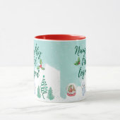 Mug Drôle liste de coquins (Centre)