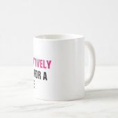 Mug Drôle livre Lover's Figurative Dying for a (Devant droit)