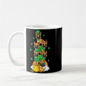 Mug Drôle malinois belge Saint-Patrick femmes hommes (Gauche)