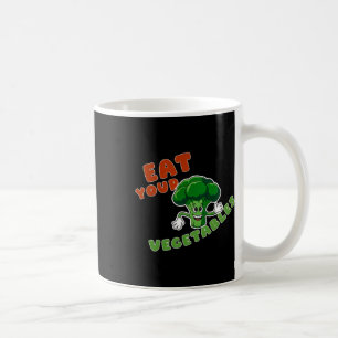 Mug Drôle Mange Ton Sticker Légume