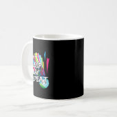 Mug Drôle Manger Dormir Jouer à répétition Joueur Cade (Devant gauche)