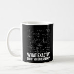 Mug Drôle Math Geek Physique Science Plaisanterie<br><div class="desc">Drôle Geek de physique des mathématiques plaisanterie de science. Humour mathématique physicien scientifique.</div>