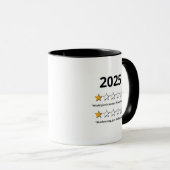 Mug Drôle Mauvaise Critique 2022 (Devant droit)