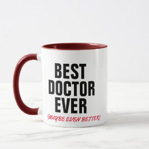 Mug drôle médical de la meilleure santé de docteur