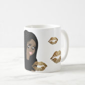 Mug Drôle meilleur ami MAUVAIS INFLUENCE Caricature no (Devant droit)