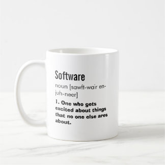 Mug Drôle Meilleur ingénieur logiciel Définition Cadea