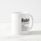 Mug Drôle Meilleur Sarcastique Roberta Définition Cade (Devant droit)